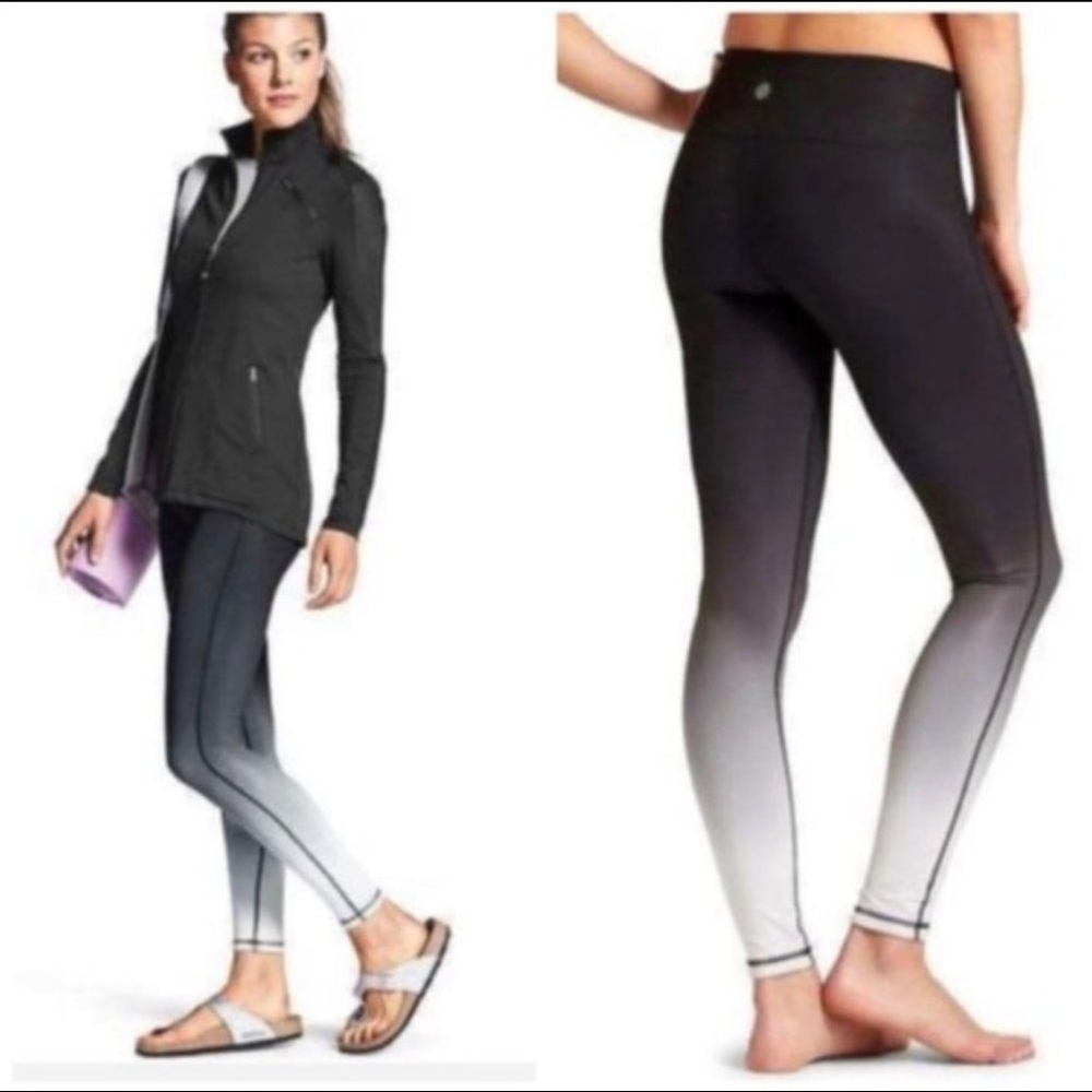 ATHLETA Chaturanga High Rise Fadeout Leggings